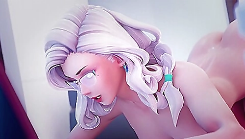 Sexy blonde hottie fucked in her face