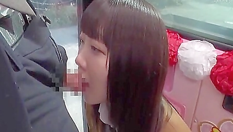 Hot asian slut gets fucked by two men