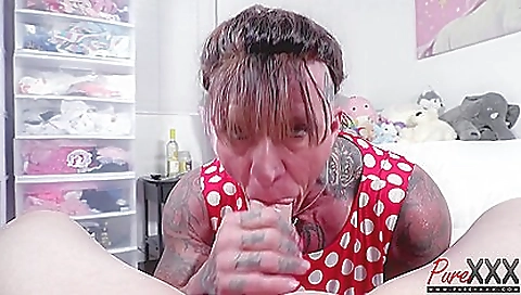 Spanish milf and a younger cozy & cum