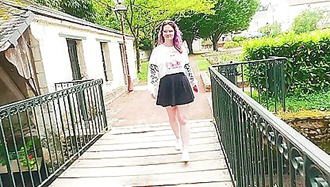 Mature woman with a huge cock